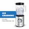 Muller Kitchen Blender, 2-Speed, Glass Jar 1.5L, 600W, Silver - MK-6005