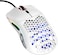 Glorious Gaming Model O- (Minus) Compact Wired Gaming Mouse - 58g Superlight Honeycomb Design, RGB, Pixart 3360 Sensor, Ambidextrous, Omron Switches - Matte White