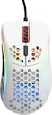 Glorious Gaming Model D- (Minus) Wired Gaming Mouse - 61g Superlight Honeycomb Design, RGB, Ergonomic, Pixart 3360 Sensor, Omron Switches, PTFE Feet, 6 Buttons - Matte White