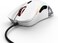ماوس العاب موديل D ماينس من جلوريوس أبيض لامع GLO-MS-DM-GW USB