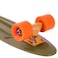 The Original Plastic Skateboard 22 inch Burnt Olive Penny Board