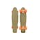 The Original Plastic Skateboard 22 inch Burnt Olive Penny Board