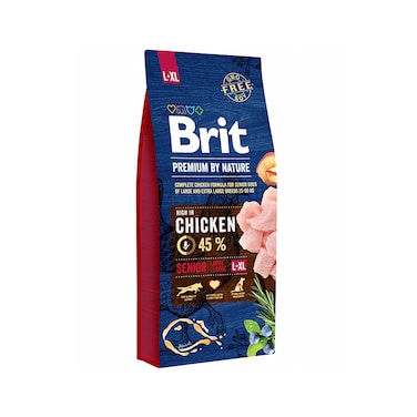 Brit Premium by Nature Adult Large Breed Dry Dog Food - 15 kg
