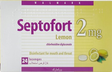 Septofort Lemon Lozenges 2 Mg Lozenges 24-Pack