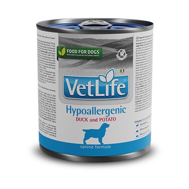 Farmina VetLife Hypoallergenic Duck and Potato Canned Dog Food - 300 g