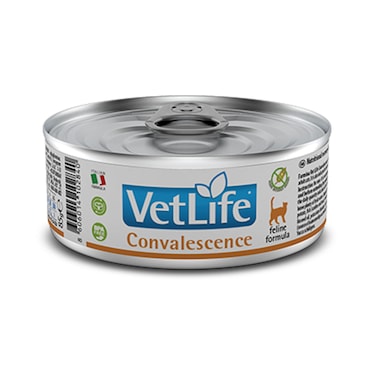 Farmina VetLife Convalescence Canned Cat Food - 85 g - Pack of 12
