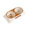 Garfield Double Melamine Food &amp; Water Bowl - 16L x 27W x 5.5H cm