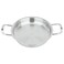 Alsaif Gallery Turkish Stainless Steel Omelette Pan With Handle 18 X 3.5