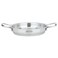 Alsaif Gallery Turkish Stainless Steel Omelette Pan With Handle 18 X 3.5