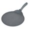 Alsaif Gallery Granite Frying Pan With Flat Edges, Gray Crepe, 26cm