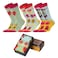 3 Pair Of Printed Socks Multicolour