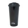 Any Morning Travel Mug, Insulated Stainless Steel Coffee Tumbler, Travel Coffee Cup for Hot and Cold Beverage, Leakproof and Spillproof, 17 oz, Black