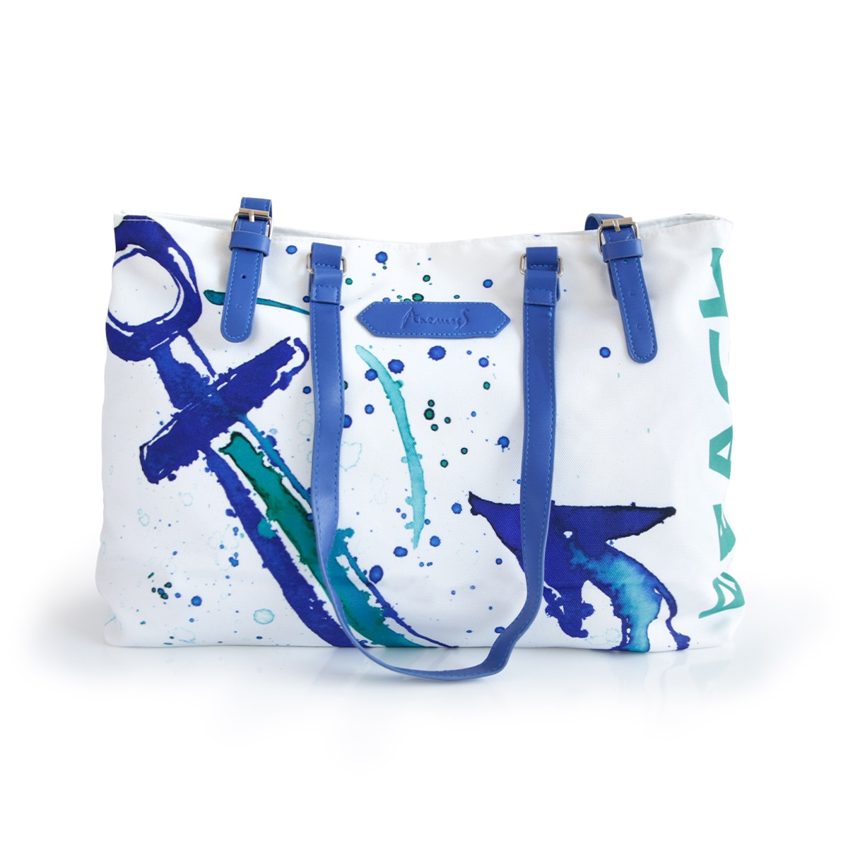 送料・関税込 ●ILLIGO● IG COLOR BLOCK BEACH SHOULDER BAG IG COLOR BLOCK BEACH SHOULDER BAG IVORY - illigo | 60