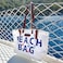 Anemoss Beach Bag, Waterproof and Sandproof Beach Bags, Gifts for Women and Girls, Lighweight Fashionable Hand and Shoulder Bag, Magnetic Closure, Large Capacity