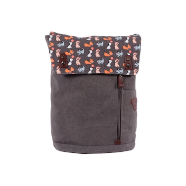 Biggdesign Dogs Vintage Laptop Backpack for Women, Waterproof Work Bag with Laptop Compartment, Travel Backpack, School Computer Backpack, 15 inch Laptop and Notebook, Anti Theft, Grey