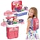Ogi Mogi Toys Kitchen Play Set Backpack &ndash; Portable Cooking Toy for Girls with Utensils, Pots &amp; Accessories &ndash; Pretend Play Kitchen for Toddlers &amp; Kids