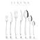 Serenk Milan 24-Piece Premium 18/10 Stainless Steel Cutlery Set - Elegant, Durable Flatware with Polished Finish
