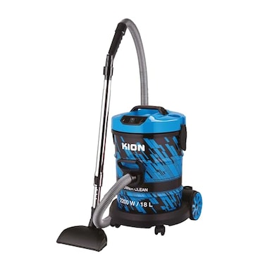 Kion Vacuum Cleaner, 2200W, 18L, Turbo Power, Black &amp; Blue