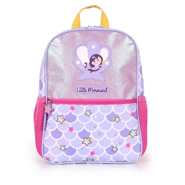 Milk&amp;Moo Kids Backpack Glittering Mermaid, Toddler Backpack, Small, Lightweight, Comfortable Fit, School Bookbag for Girls, Suitable for Pre School - Kindergarten - Elementary Grade