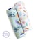 Milk&amp;Moo Jungle Friends Baby Swaddle Blankets, Set of 2