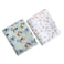 Milk&amp;Moo Jungle Friends Baby Swaddle Blankets, Set of 2