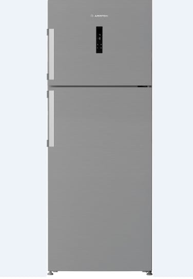 اريستون ثلاجة و فريزر بابين - 12.5 قدم مكعب ثلاجه - 4.3 قدم مكعب فريزر - فضي - ART70F6502XSA