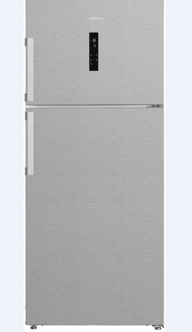 اريستون ثلاجة و فريزر بابين - 14.3 قدم مكعب ثلاجه - 5.4 قدم مكعب فريزر - فضي - ART78F6593XSA