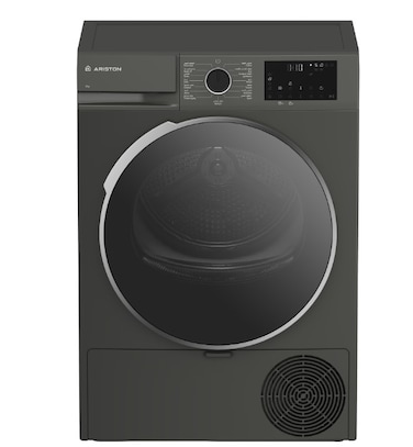 أريستون مجفف تحميل أمامي - تكثيف (مضخة التدفئة) - 10 كجم تجفيف - 15 برنامج - رمادي - ARDH102DMSA