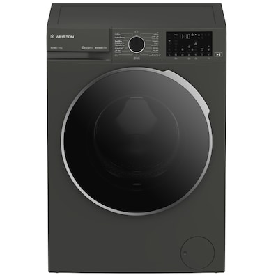 أريستون غسالة و مجفف تحميل أمامي -12 كجم غسيل و 8 كجم تجفيف - 15 برنامج - رمادي - ARWD128143DMBSA
