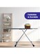 Lynx Turkish Ironing Board Multiple Color 35 x 113cm With Steam Iron Rest, Heat Resistant, Modern Lightweight Ironing Board With Locking System And Adjustable Height LY125