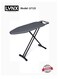 Lynx Turkish Ironing Board Multiple Color 35 x 113cm With Steam Iron Rest, Heat Resistant, Modern Lightweight Ironing Board With Locking System And Adjustable Height LY125