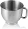 Arzum Okka Crust Mix Duo Stand Mixer 1000W 6-Stage Speed Adjustment 5L Capacity Stainless Steel Bowl With Handle Dreamline &lrm;AR1129-D