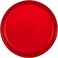 Borcam Glass Round Tray 1 Piece Red - 26cm Red