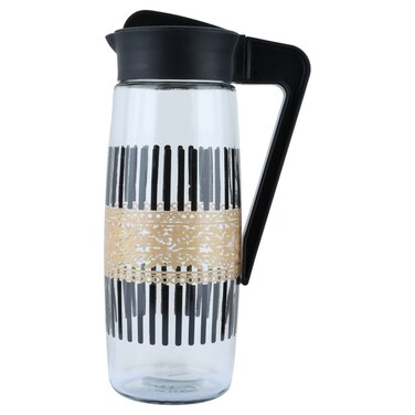 Saif Gallery Plastic Jug, 1.6 L - Transparent Black