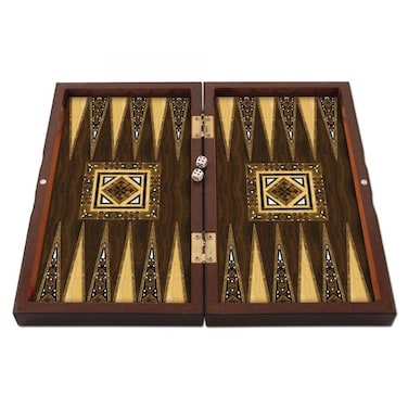 Star Antique Mosaic Backgammon Set