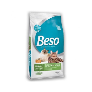 Beso Complete and Balanced Rich in Chicken Adult Dry Cat Food  - 7.5 kg