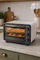 فرن كهربائي كومتل سعة 36 لترًا، موديل KF5520، بقوة 1420 واط، متين، خيار ممتاز، تصميم متين، أسود