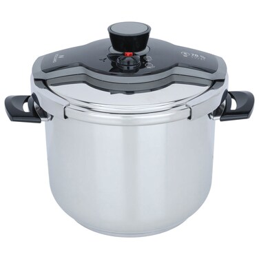 Pressure Cooker Volcano Steel, 12 Liters - Silver
