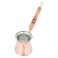 Saif Gallery Copper Coffee Pot, 0.25 L, Turkish, Wooden Handle - Copper