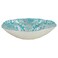 Saif Gallery Glass Serving Bowl, 21 x 15.6 x 4.9 cm - Turquoise