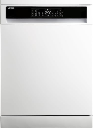 Vestel Dishwasher, 7 Programs, 12 Place Settings, DWA227B0W