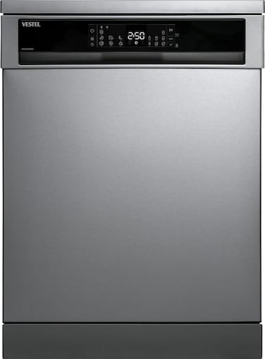 فيستيل غسالة صحون، 7 برامج، ،12 مكان للتخزين، فضي DWA227B0X