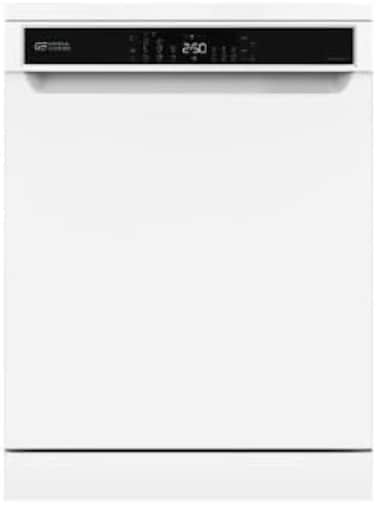GS General Supreme Dishwasher 8 Programs, 15 Places, 3 Racks, White, GSDW1538WVT (Installation Not Included)
