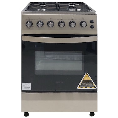 Fiesta Free Standing 4 Gas Burners 50x50 Cm, Auto Ignition, Full Safety, Seel, Turkish Made, FT4402GFZX