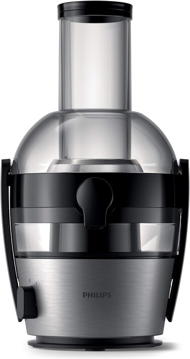 عصارة فيليبس مجموعة فيفا، 700 واط، عصارة، HR1863/22، ألومنيوم فضي