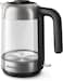 Philips Electric Kettle 1.7 Litre, Glass, Frequency 50/60 Hz, HD9339/81