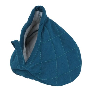 Fabric Oven Mitt - Blue