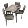 Marble Dining Table 4 Chairs