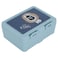 Lunch Box Plastic Alsaif Gallery, Divided - Blue