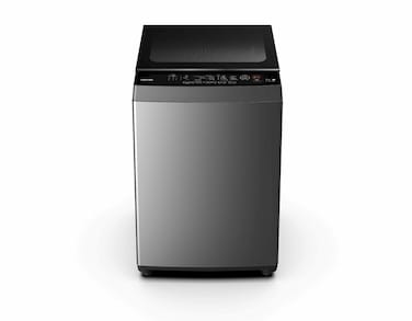 Toshiba 7 Kg Top Load Washing Machine, AW-M801BUPBB, Silver (Installation Not Included)